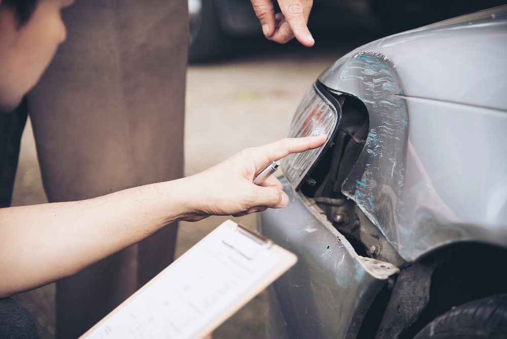 Image of Car Accident Attorney damage 